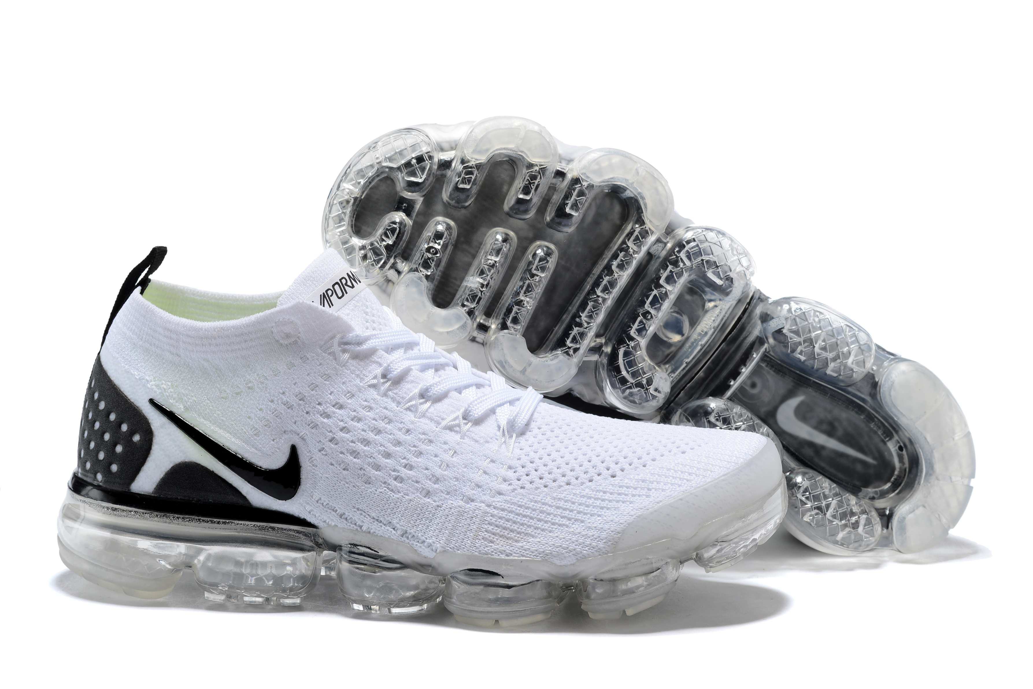 2018 Nike Air VaporMax II White Black Shoes